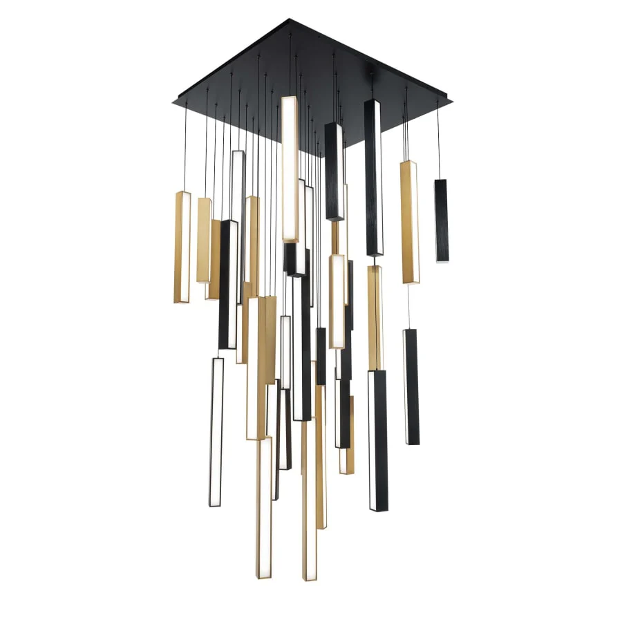 Modern Forms Chaos 41 Light 36" Wide LED Suspension Multi Light Pendant - Image 1