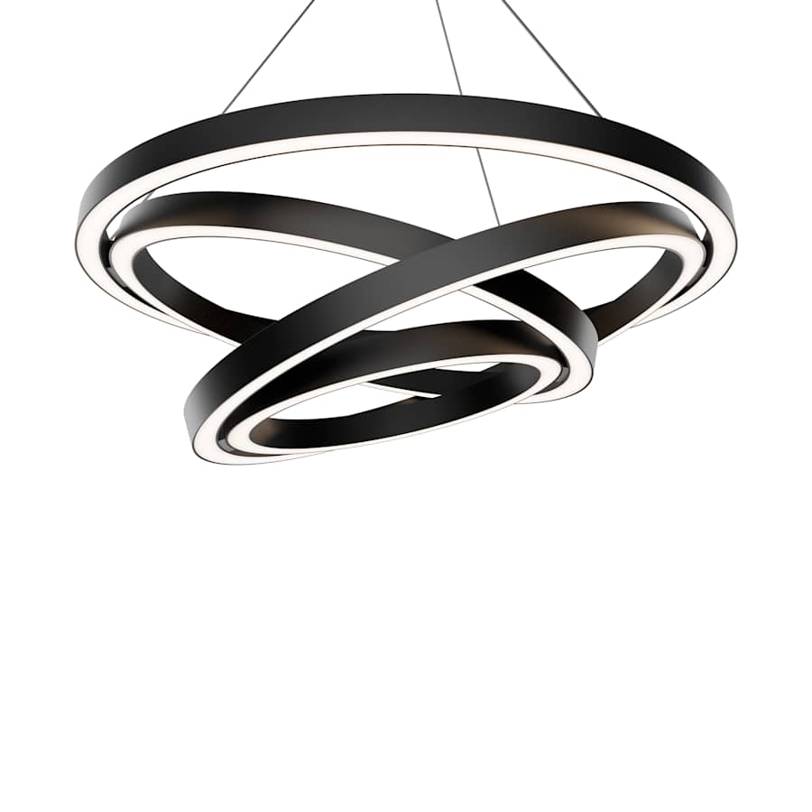 Modern Forms Storm Chaser 35" Wide LED Abstract Chandelier - 2700K - Image 1
