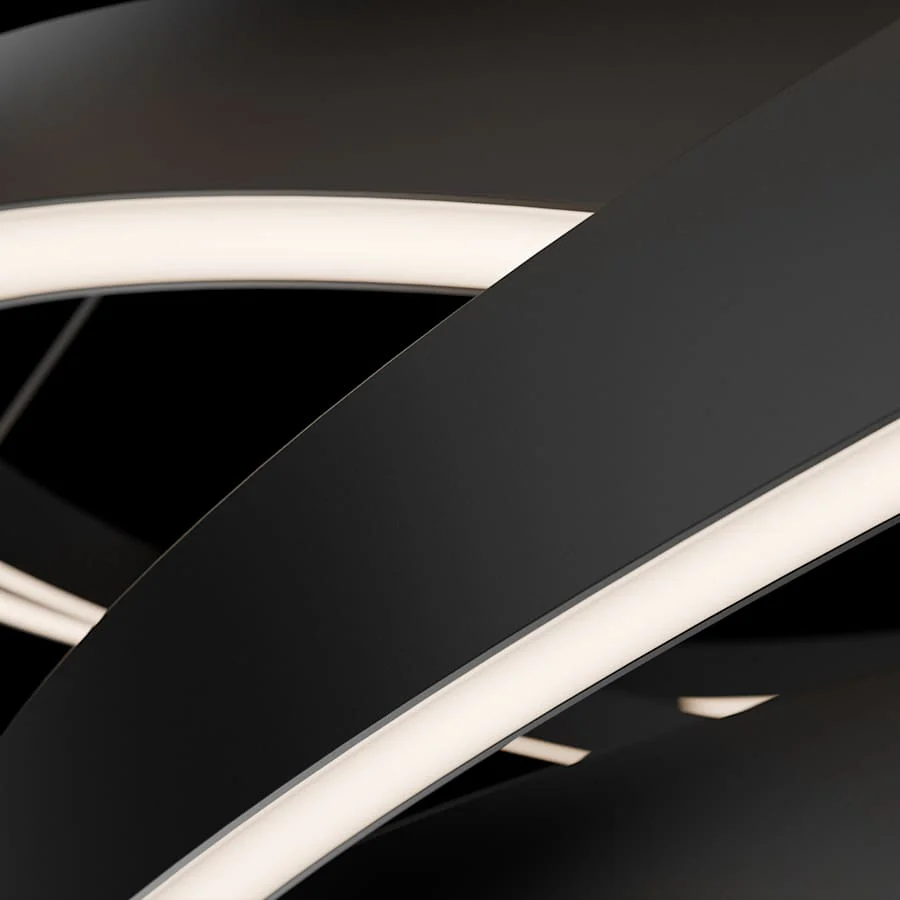 Modern Forms Storm Chaser 35" Wide LED Abstract Chandelier - 4000K - Image 2