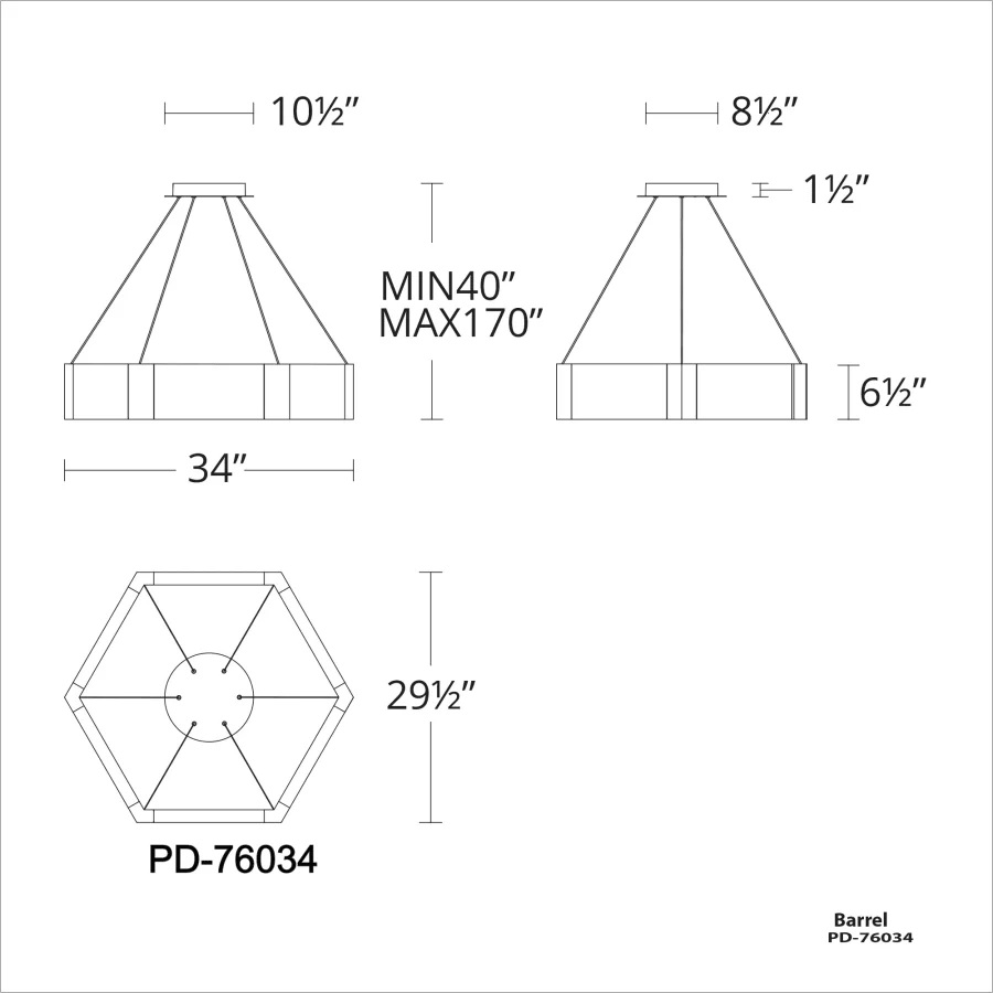 Modern Forms Forever 34" Wide LED Suspended Drum Chandelier with K5 Crystal Shades - Image 2