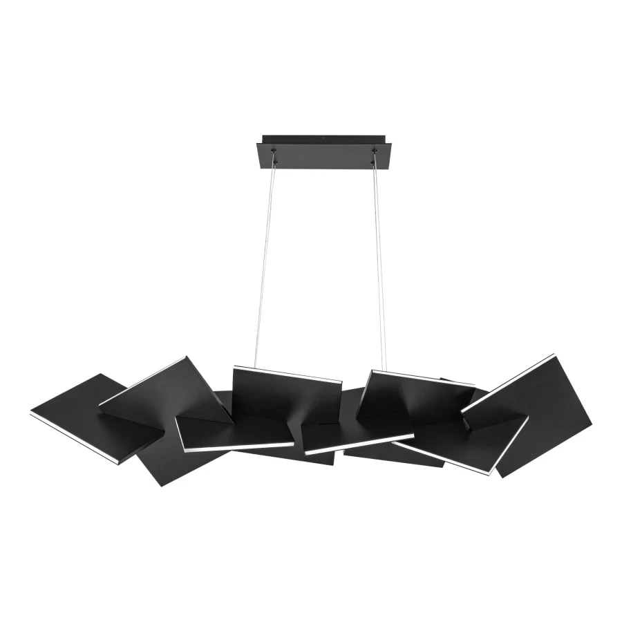Modern Forms Konstrukt 8 Light 48" Wide LED Linear Chandelier - Image 2