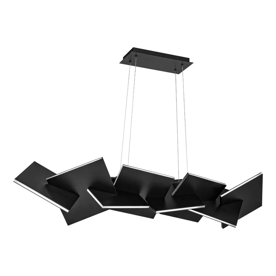 Modern Forms Konstrukt 8 Light 48" Wide LED Linear Chandelier - Image 1