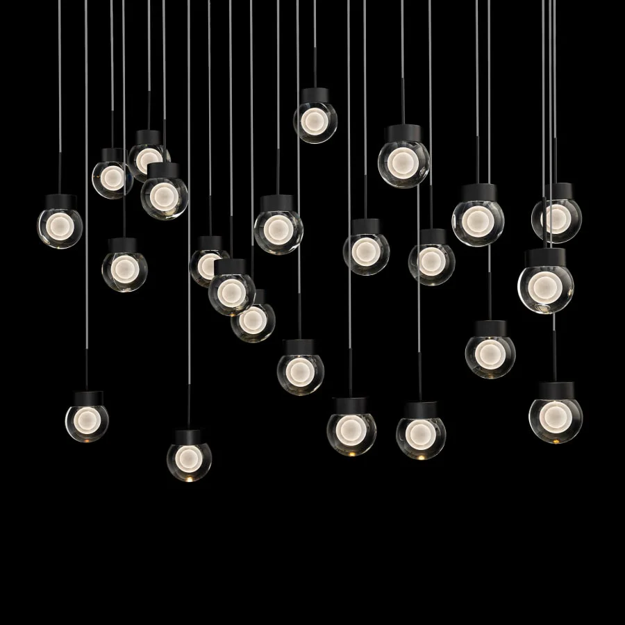 Modern Forms Double Bubble 23 Light 14" Wide LED Suspension Multi Light Pendant - Image 2
