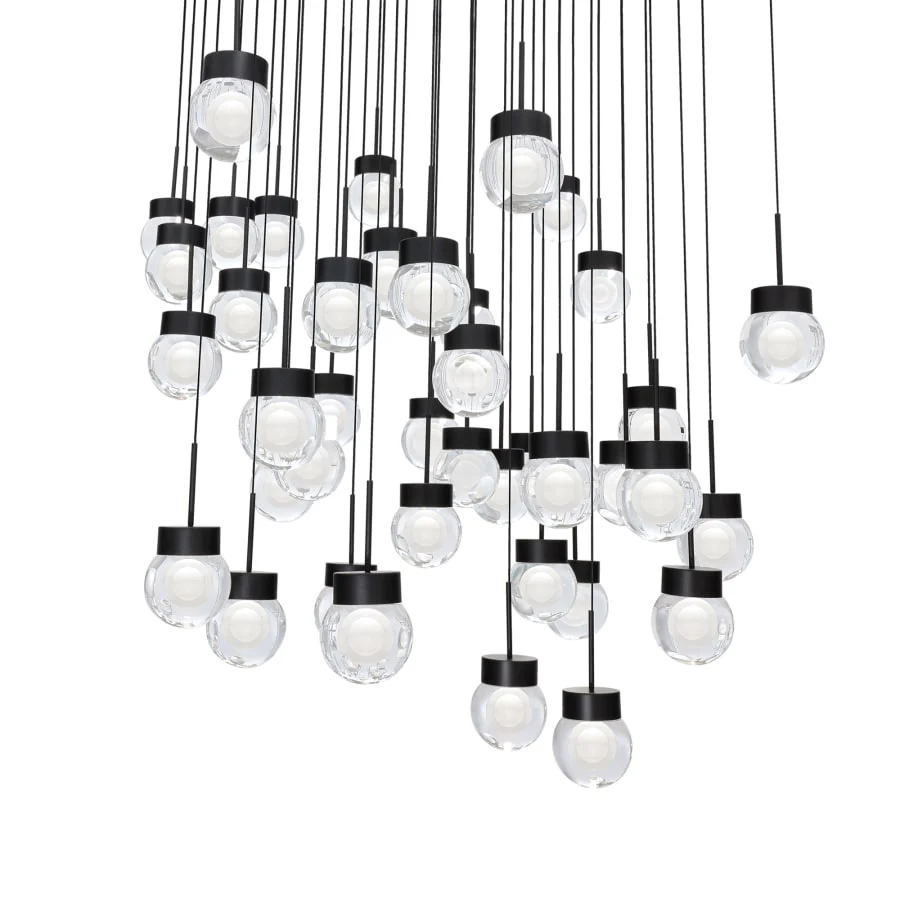 Modern Forms Double Bubble 41 Light 28" Wide LED Suspension Multi Light Pendant - Image 1