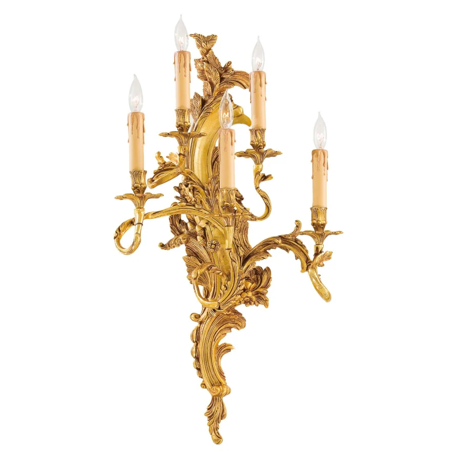 Metropolitan 5 Light 16.5" Width Candle-Style Wall Sconce - Image 1