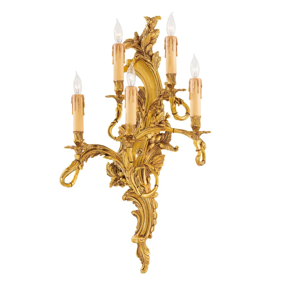 Metropolitan 5 Light Candle-Style Wall Sconce - Image 1