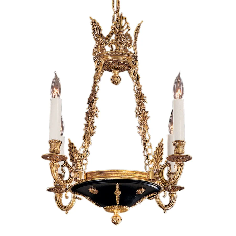 Metropolitan 4 Light 1 Tier Candle Style Chandelier from the Vintage Collection - Image 1