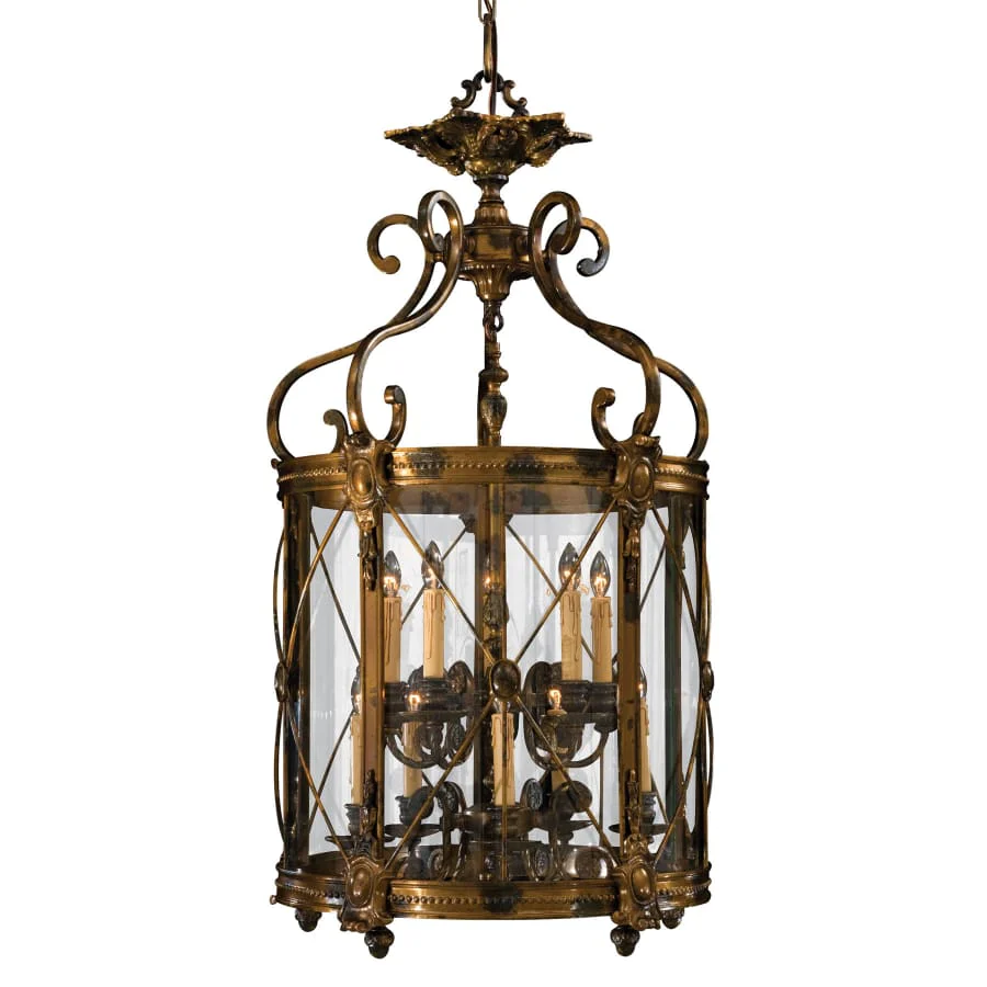 Metropolitan 10 Light Lantern Pendant from the Vintage Collection - Image 1