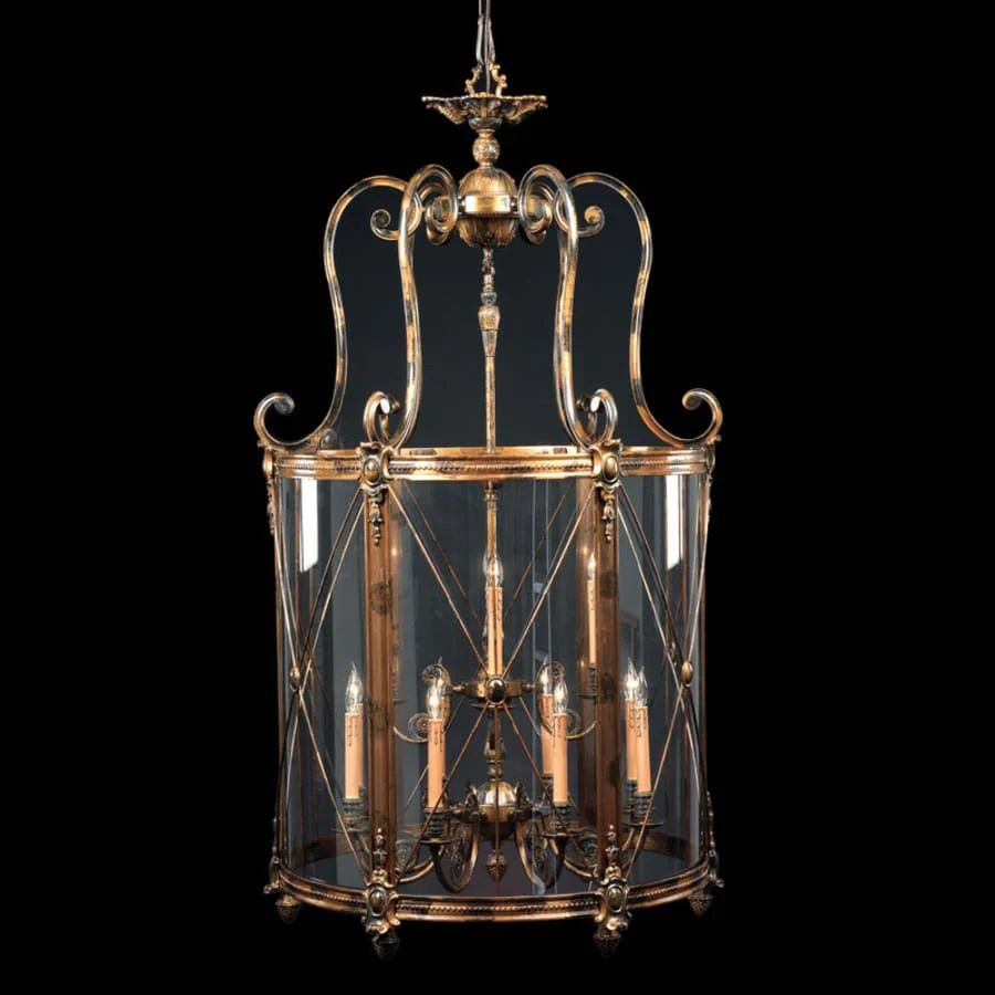 Metropolitan 12 Light Lantern Pendant from the Foyer Collection - Image 2