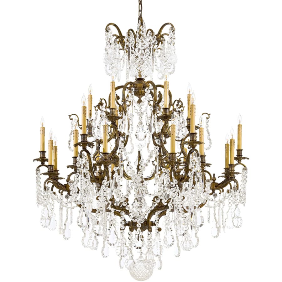 Metropolitan 24 Light 3 Tier Candle Style Crystal Chandelier from the Vintage / Crystal Collection - Image 1