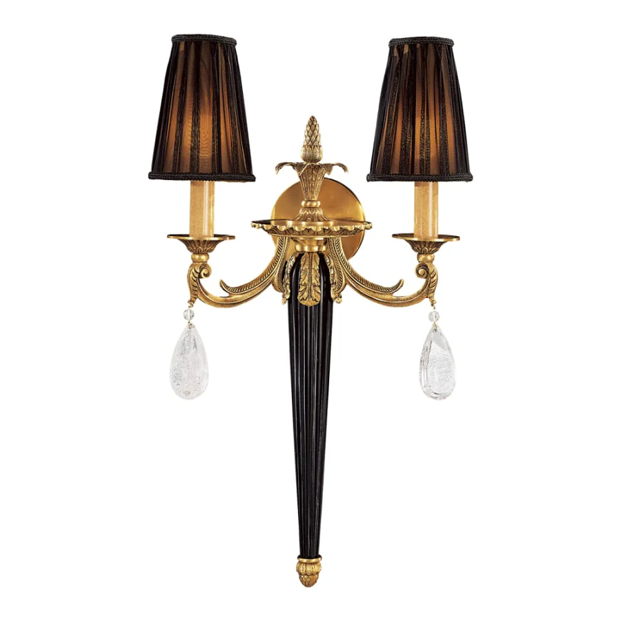 Metropolitan 2 Light 13.5" Width Candle-Style Double Wall Sconce from the Metropolitan Collection - Image 1