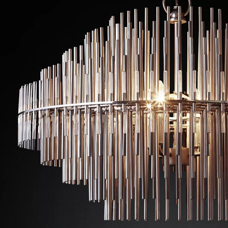 Bossor Sculpture Round Chandelier 24" - Image 3