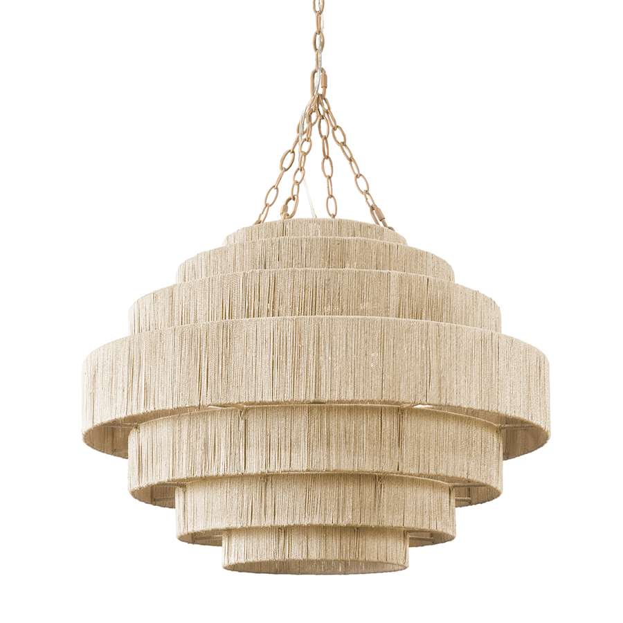 Palecek Everly 4 Light 30" Wide Pendant - Image 1