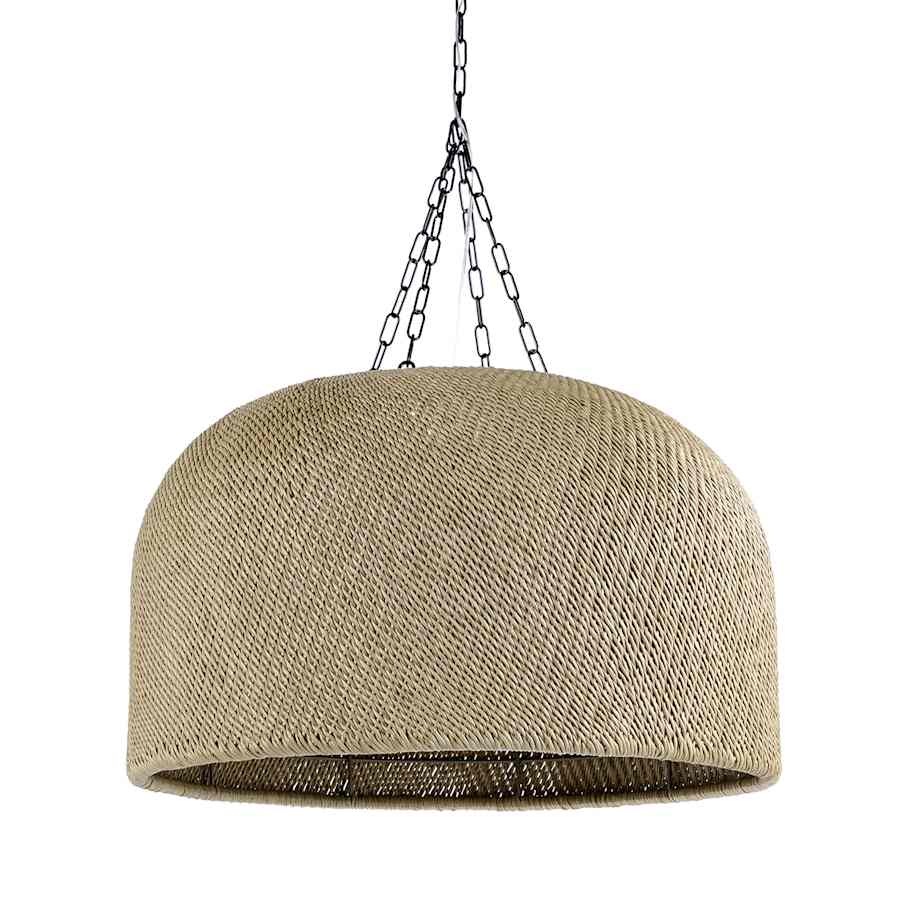 Palecek Augustine 3 Light 37" Wide Outdoor Chandelier - Image 1