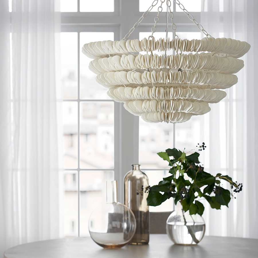 Palecek Hannah 3 Light 31" Wide Chandelier - Image 3