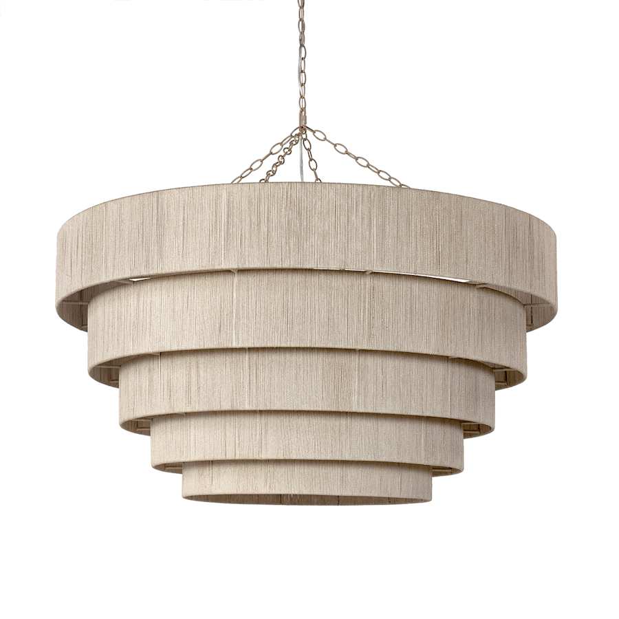 Palecek Everly 6 Light 49" Wide Chandelier - Image 1