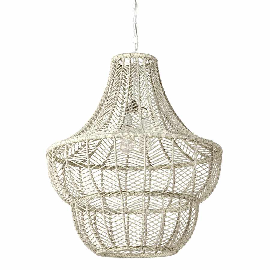 Palecek Gabriella 3 Light 31" Wide Outdoor Pendant - Image 1
