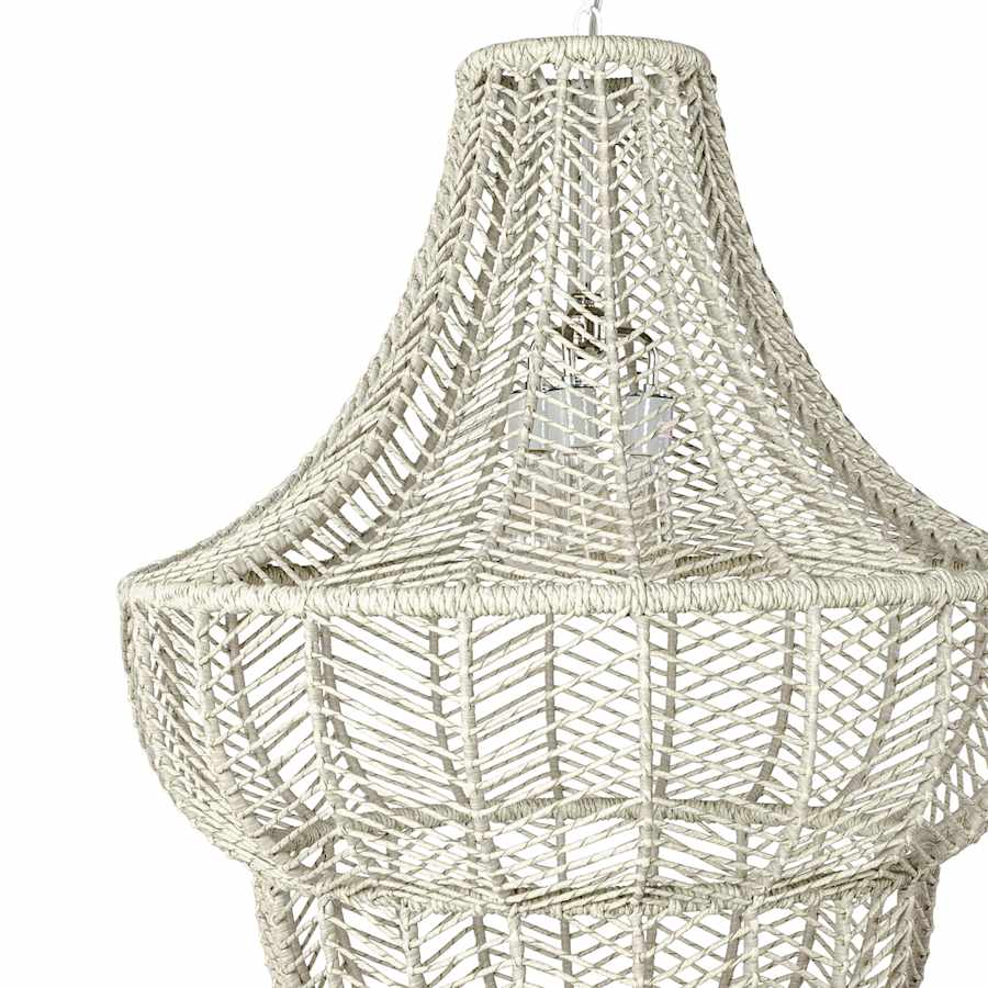 Palecek Gabriella 3 Light 31" Wide Outdoor Pendant - Image 2