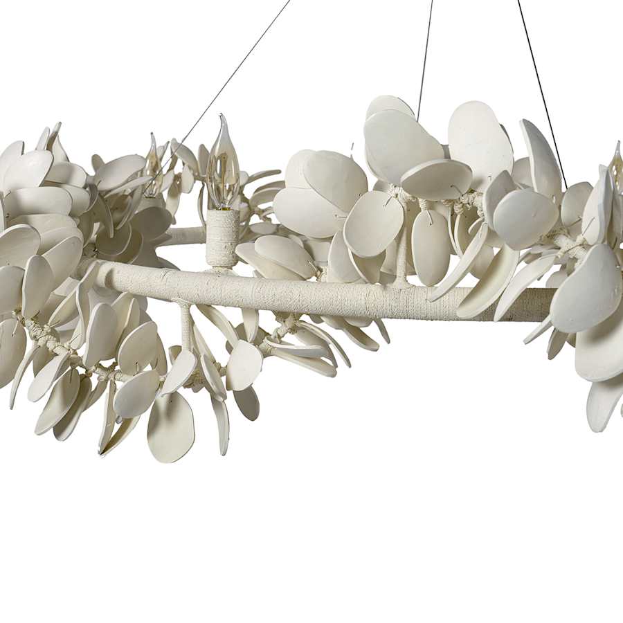 Palecek Roma 6 Light 57" Wide Ring Chandelier - Image 3