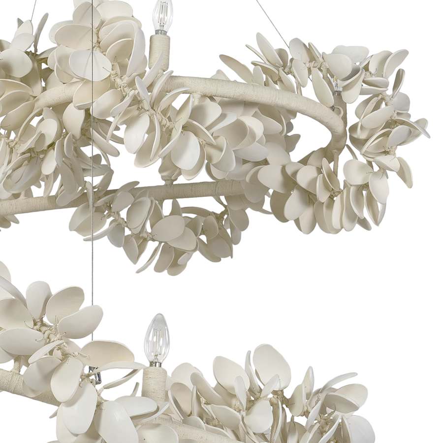 Palecek Roma 6 Light 54" Wide Chandelier - Image 2