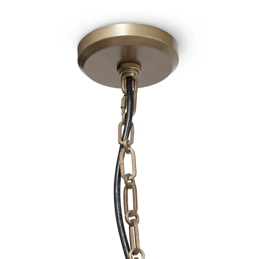 Palecek Yvette 6 Light 28" Wide Empire Outdoor Chandelier - Image 2