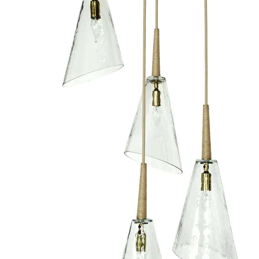 Palecek Veraldi 6 Light 23" Wide Chandelier - Image 2