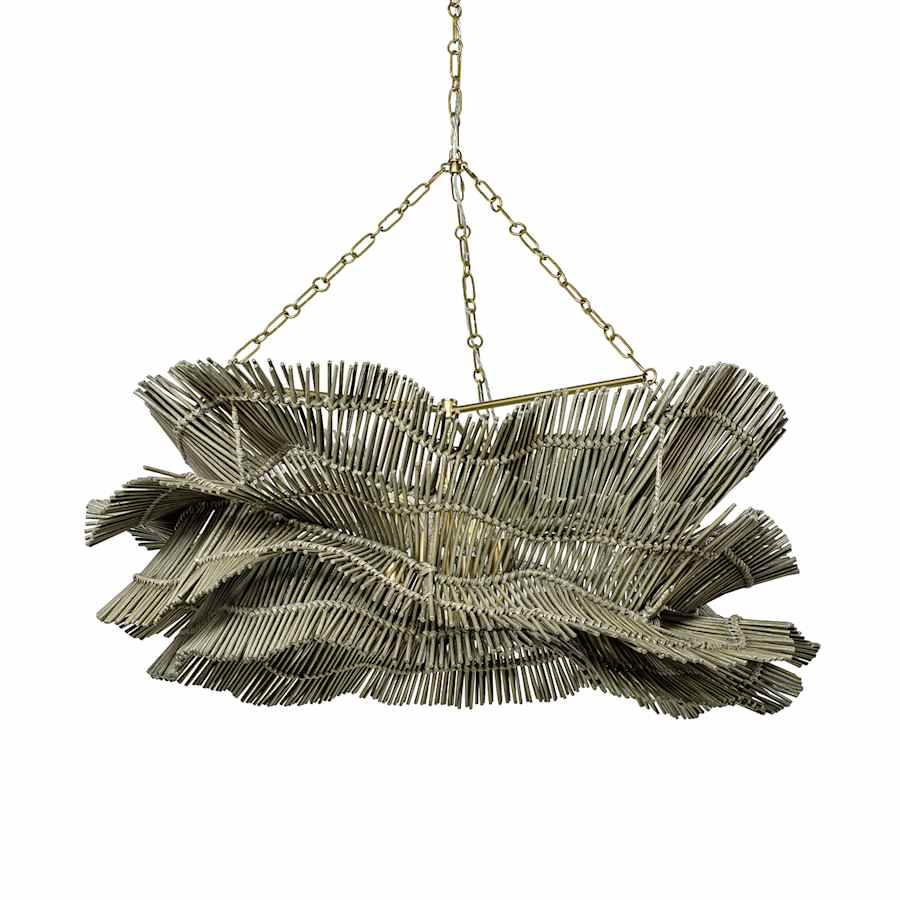 Palecek Miramar 4 Light 47″ Wide Chandelier