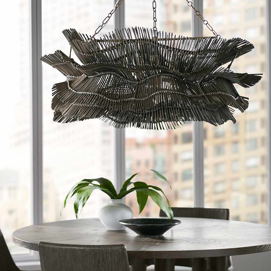 Palecek Miramar 4 Light 47" Wide Chandelier - Image 3