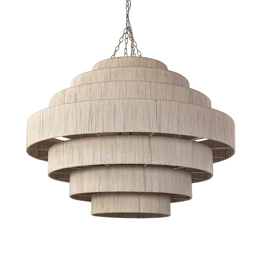 Palecek Everly 10 Light 48" Wide Chandelier - Image 1