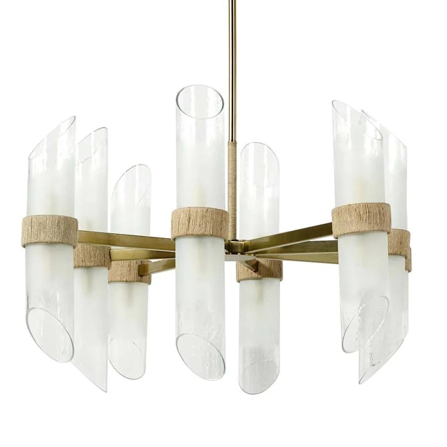 Palecek Yvonne 16 Light 36" Wide Chandelier - Image 1