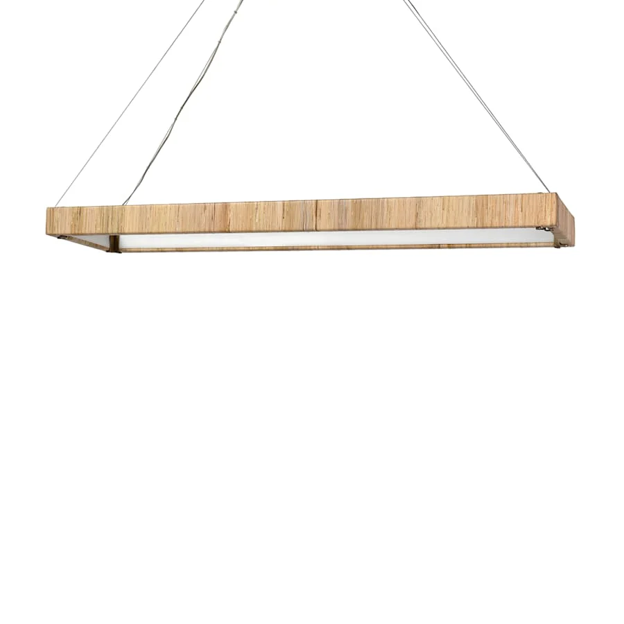 Palecek Gibson 54" Wide Linear Chandelier - Image 1