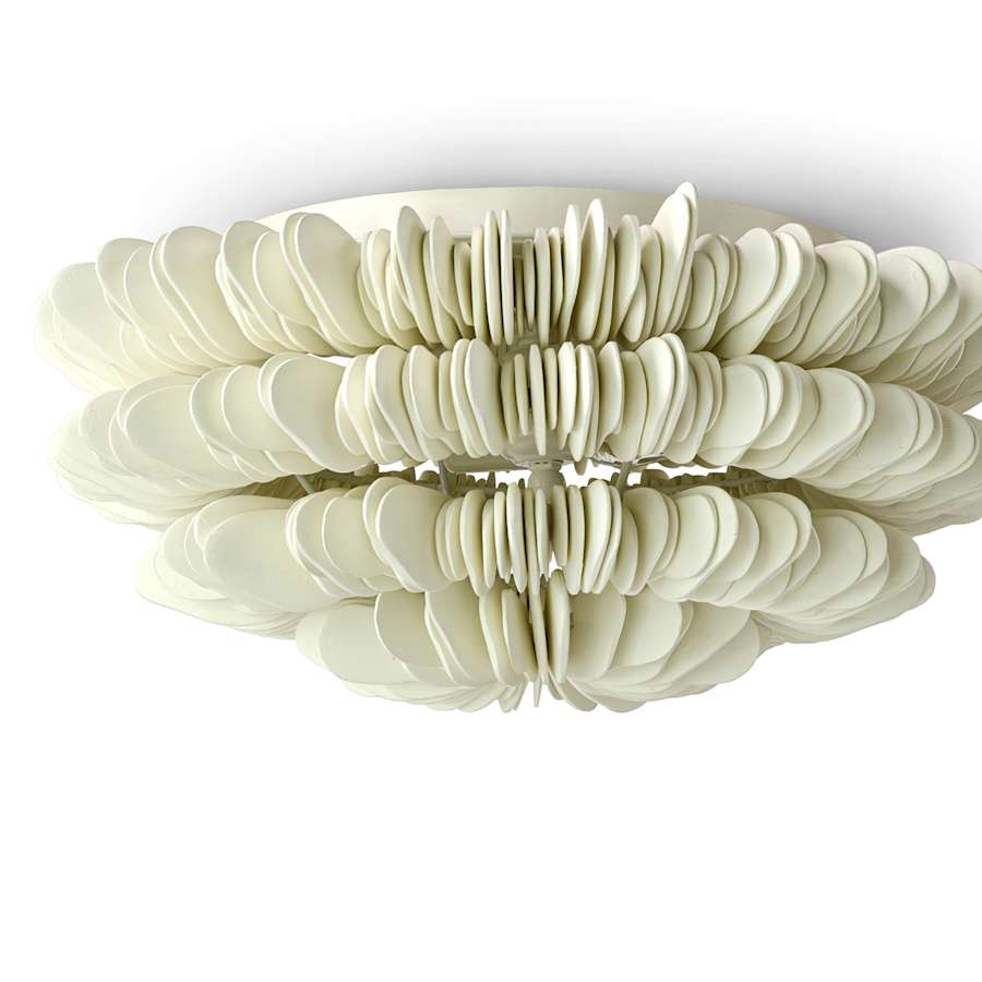 Palecek Hannah 2 Light 19" Wide Flush Mount Ceiling Fixture - Image 2
