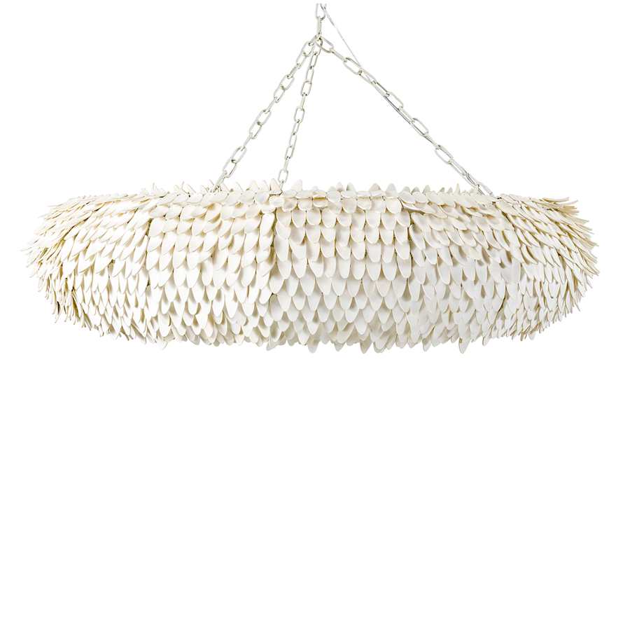 Palecek Mariposa 8 Light 50" Wide Ring Chandelier - Image 3