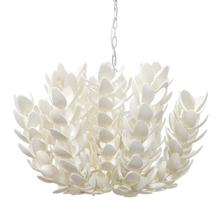 Palecek Coco Magnolia 4 Light 27" Wide Pendant - Image 1