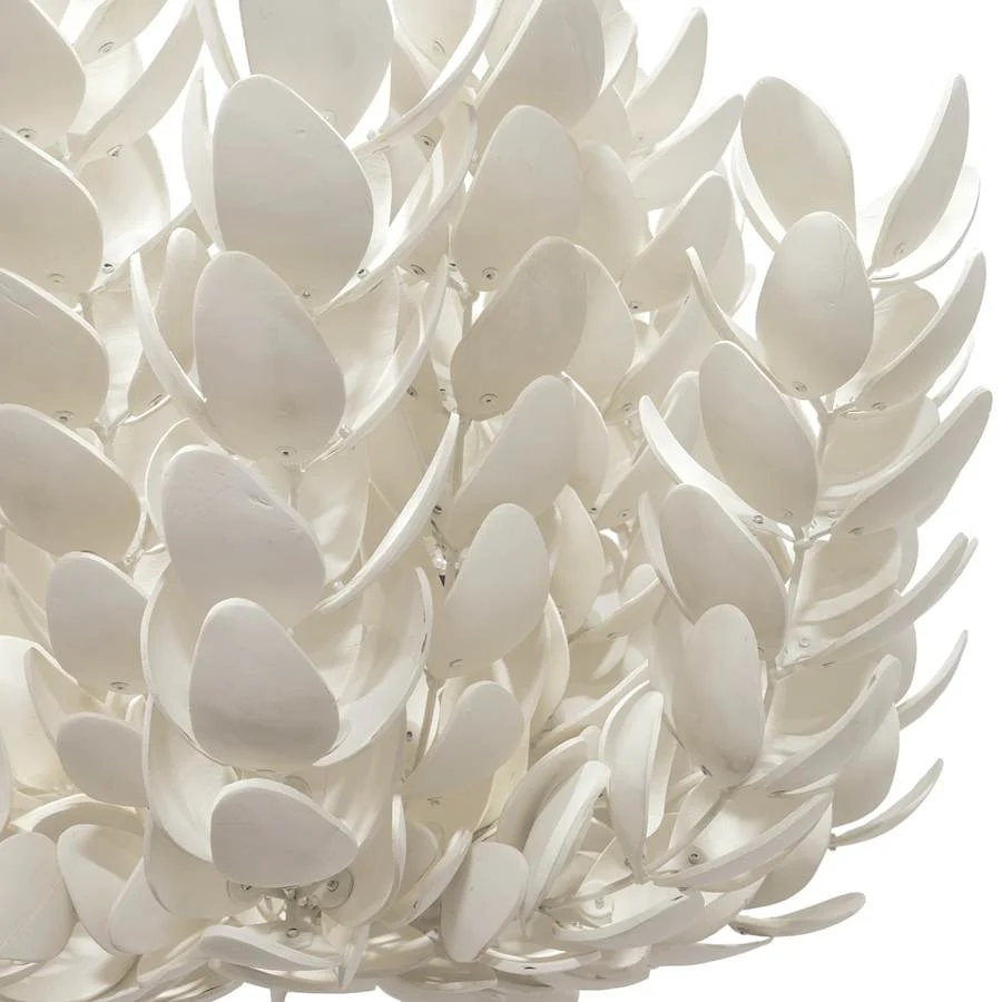 Palecek Coco Magnolia 4 Light 27" Wide Pendant - Image 3