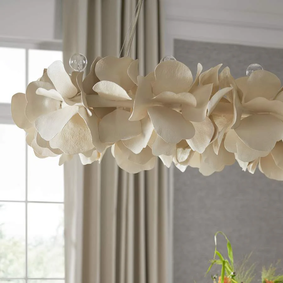 Palecek Virginia 10 Light 53" Wide Ring Chandelier - Image 2