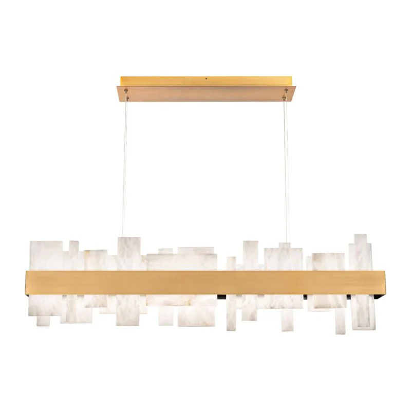 Alabaster LED Linear Chandelier - Image 2
