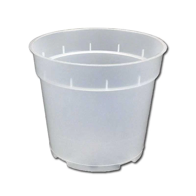 4″ Rigid Clear Orchid Pot