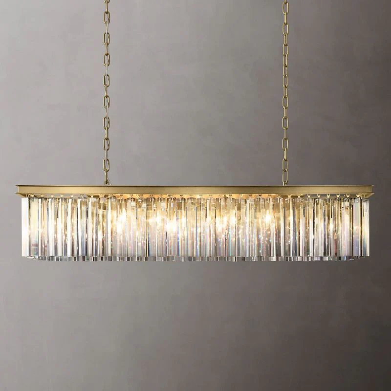 Ryalin Rectangular Chandelier 49"W/60"W - Image 1