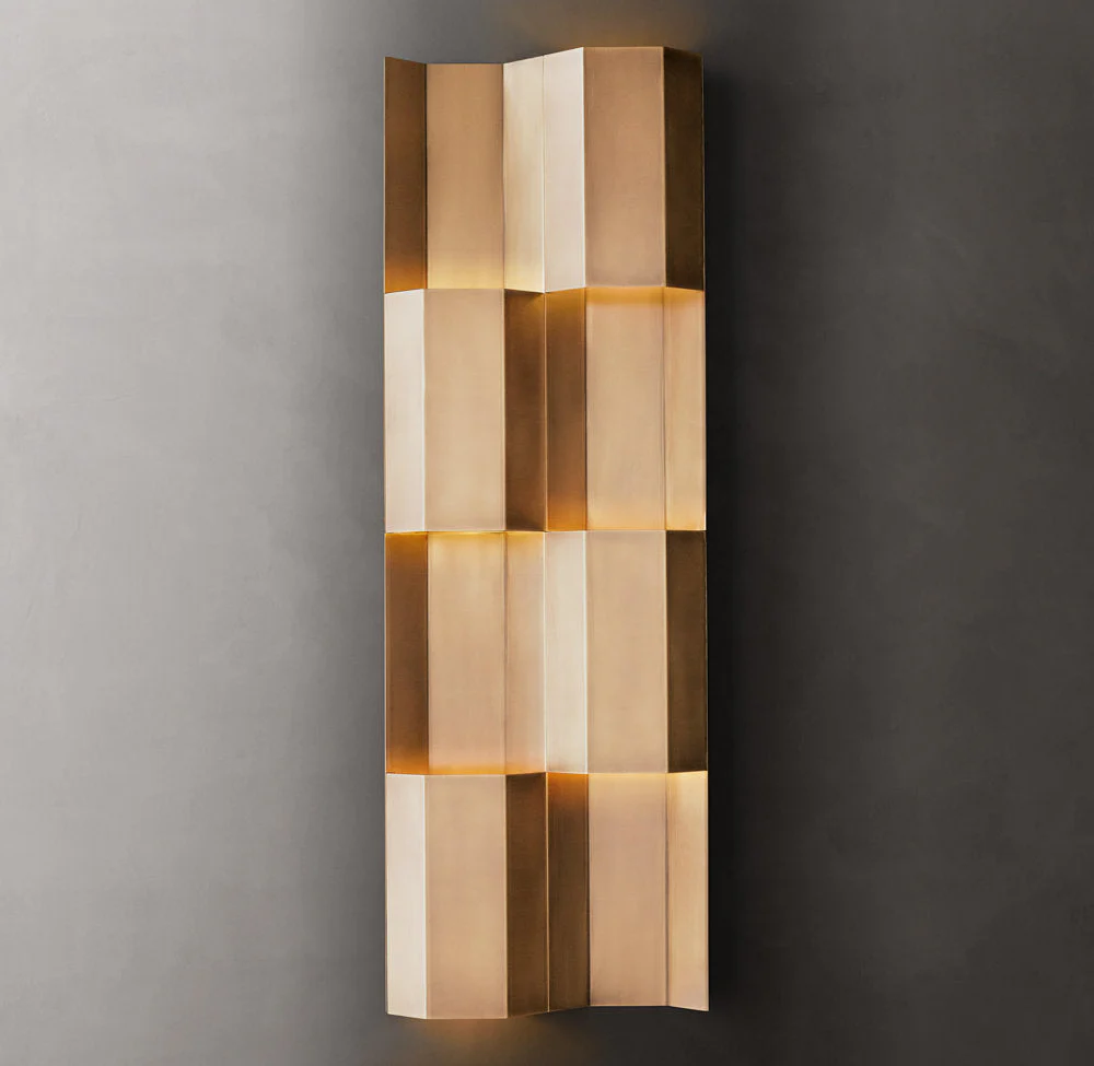 Contemporary Grid Wall Sconce - Image 3