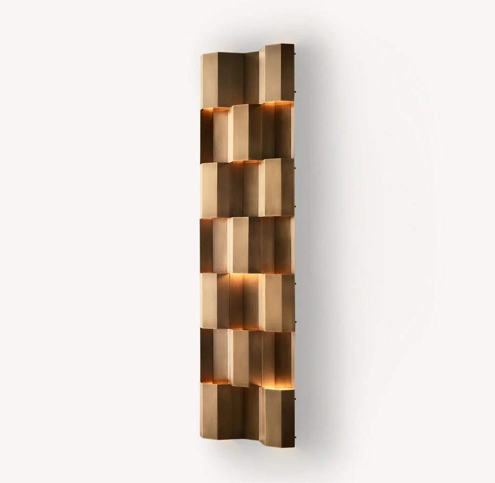 Contemporary Lattice Grand Wall Sconce - Image 2
