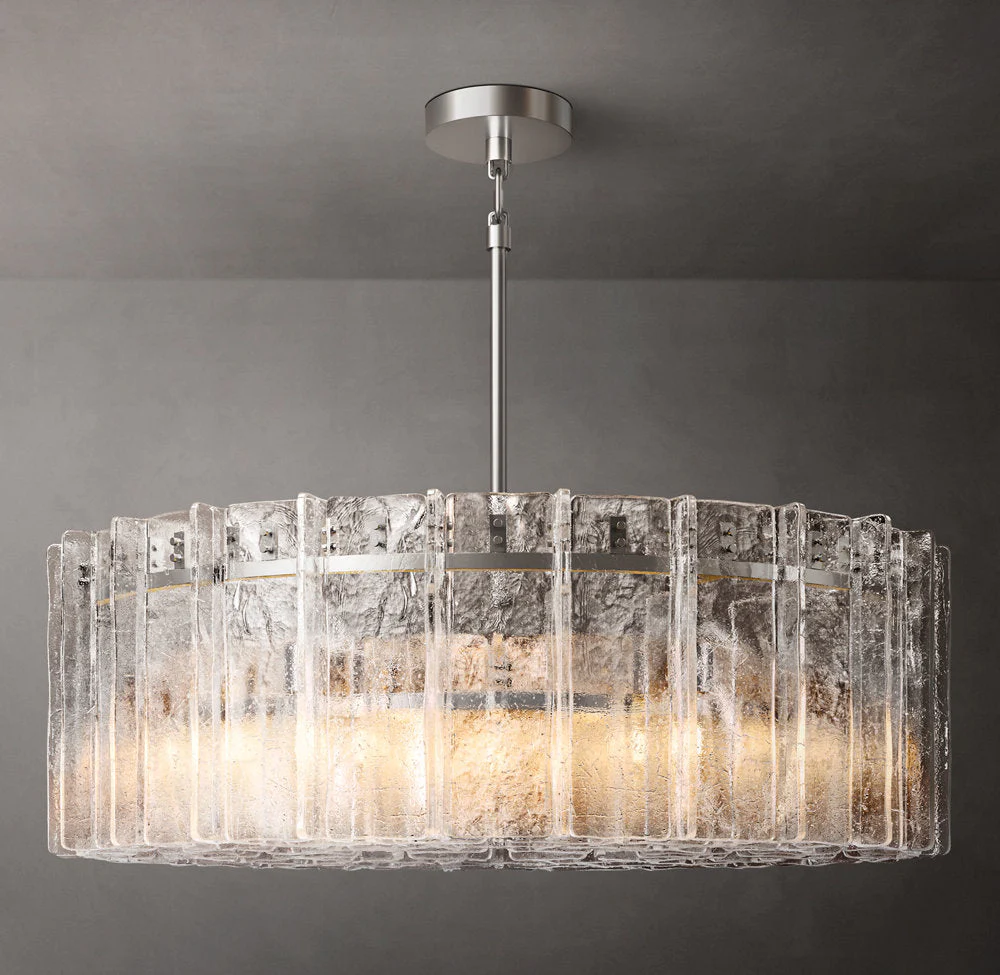 Latticey Circular Chandelier 48" - Image 3