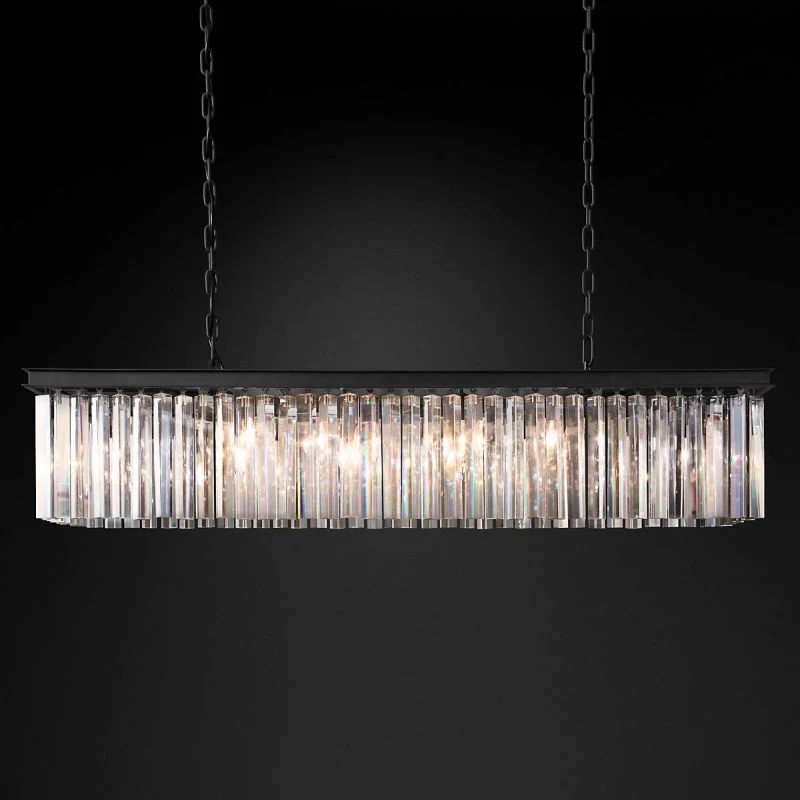 Ryalin Rectangular Chandelier 49"W/60"W - Image 2