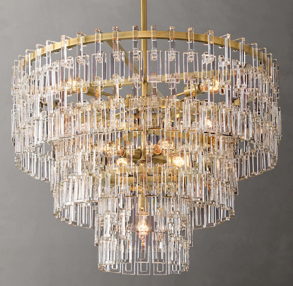 Marignans Layered Round Chandelier 36" - Image 3