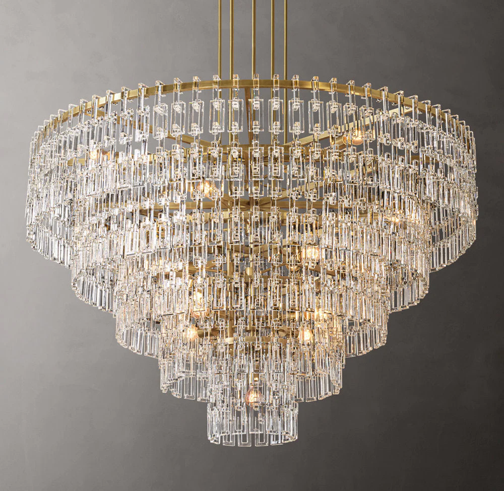 Marignan Layered Round Chandelier 60" - Image 3