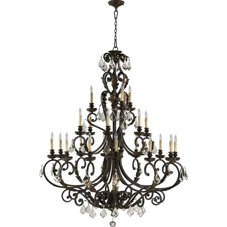 Quorum International Rio Salado 21 Light 3 Tier Chandelier - Image 1