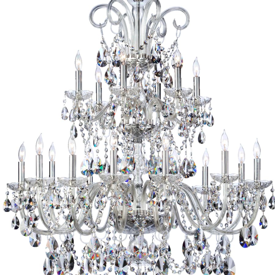 Quorum International Bohemian Katerina 18 Light 2 Tier Chandelier - Image 3