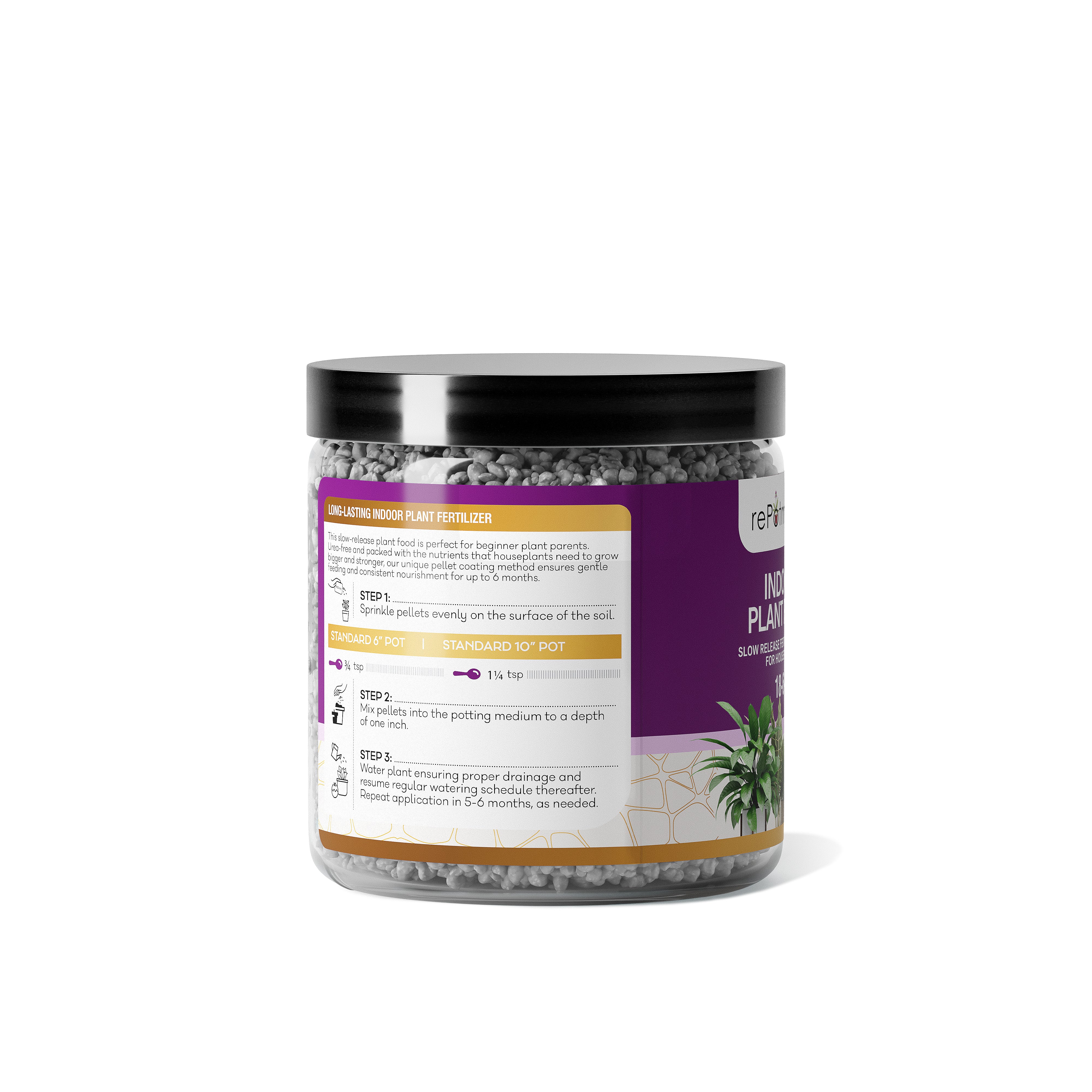 FEED ME! Time Release Houseplant Food (18-6-8) - 8 oz - Image 2
