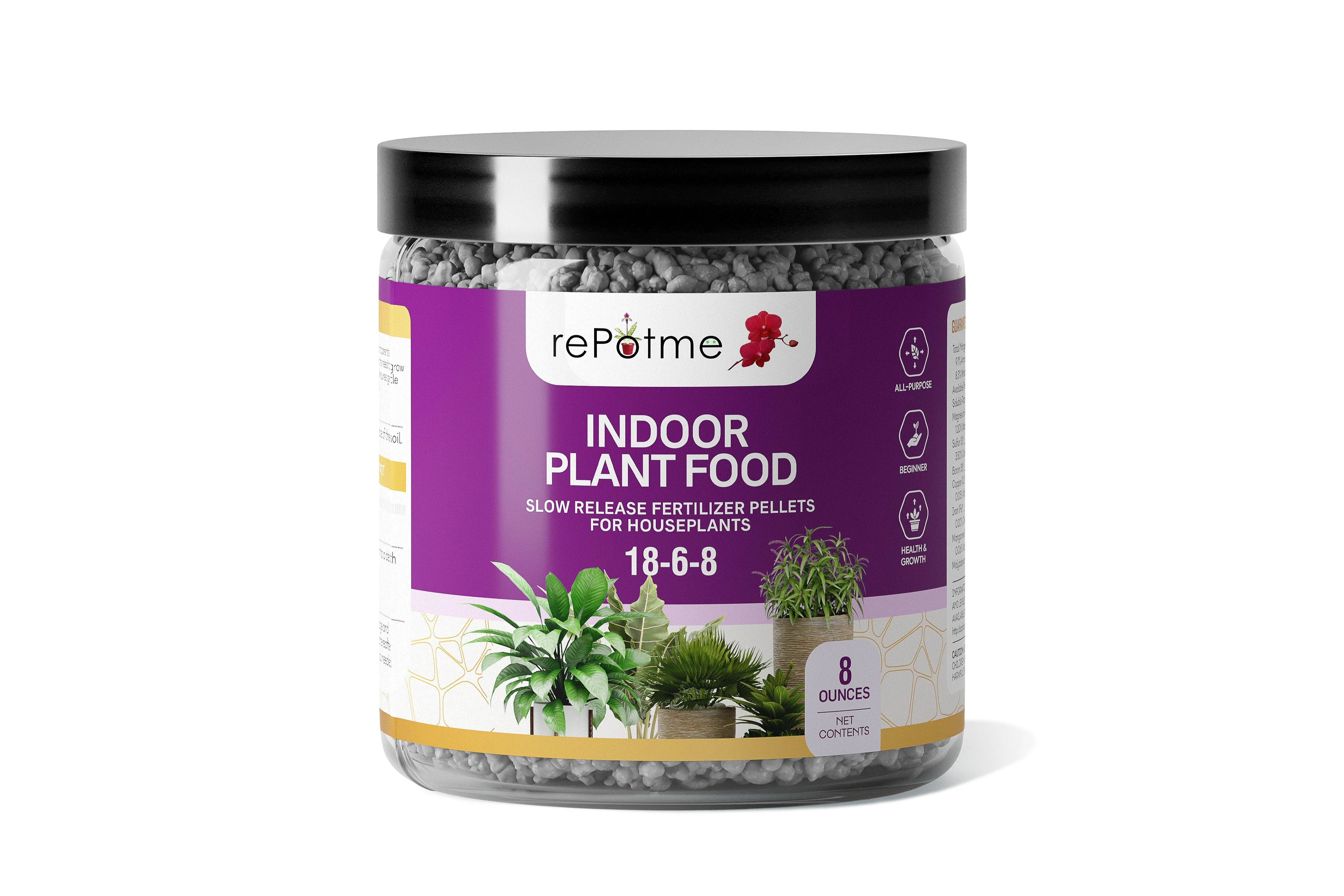 FEED ME! Time Release Houseplant Food (18-6-8) – 8 oz