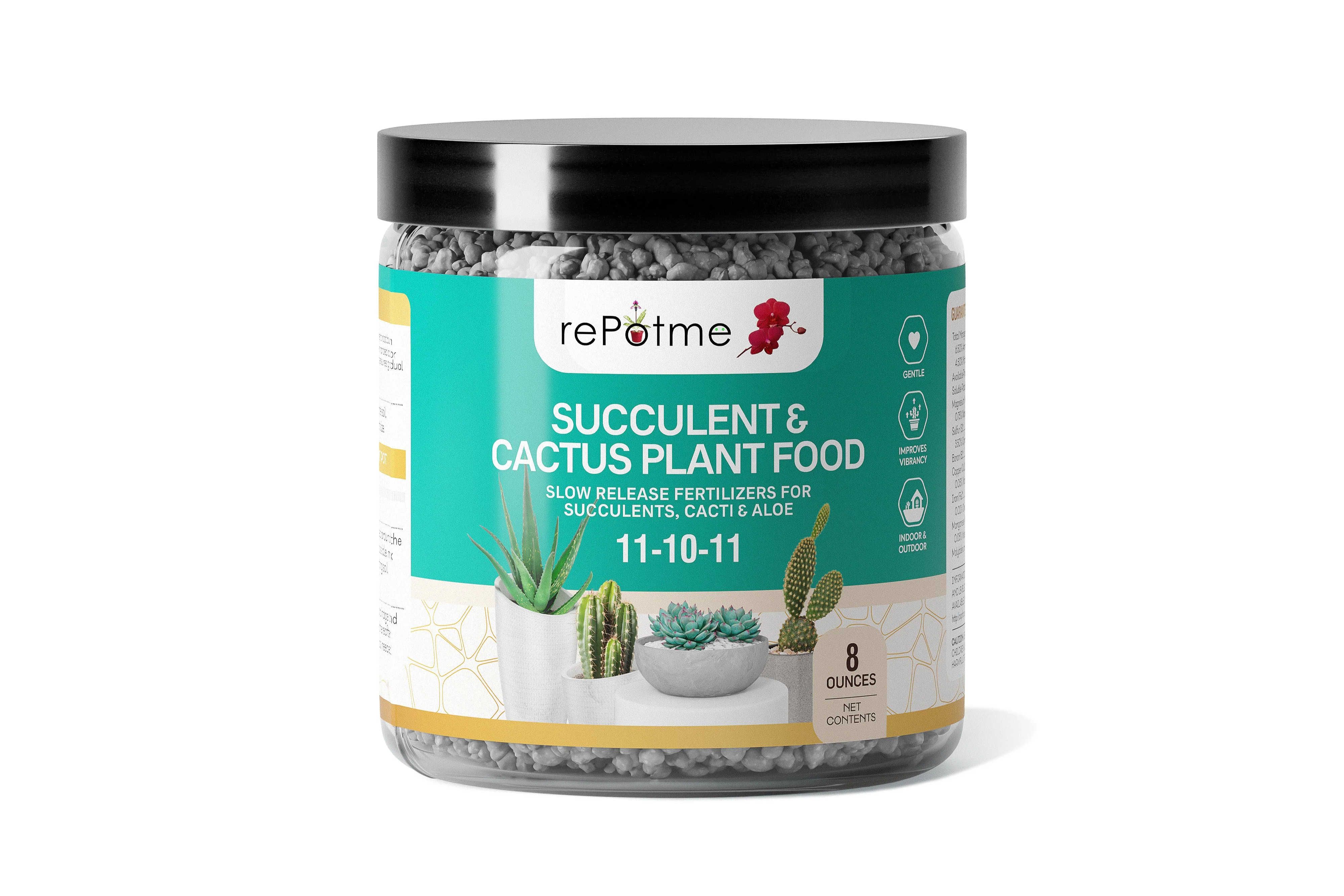 FEED ME! Time Release Succulent and Cactus Food (11-10-11) – 8 oz